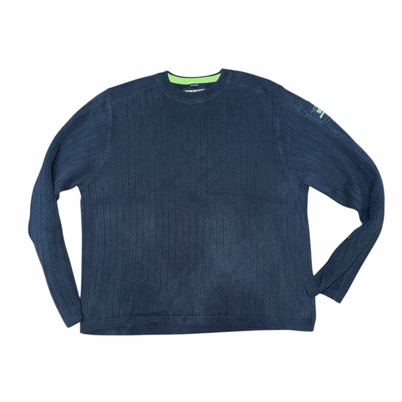 Abercrombie & Fitch Other - Abercrombie & Fitch Men’s Ribbed Knit Sweater XL Y2K Blue